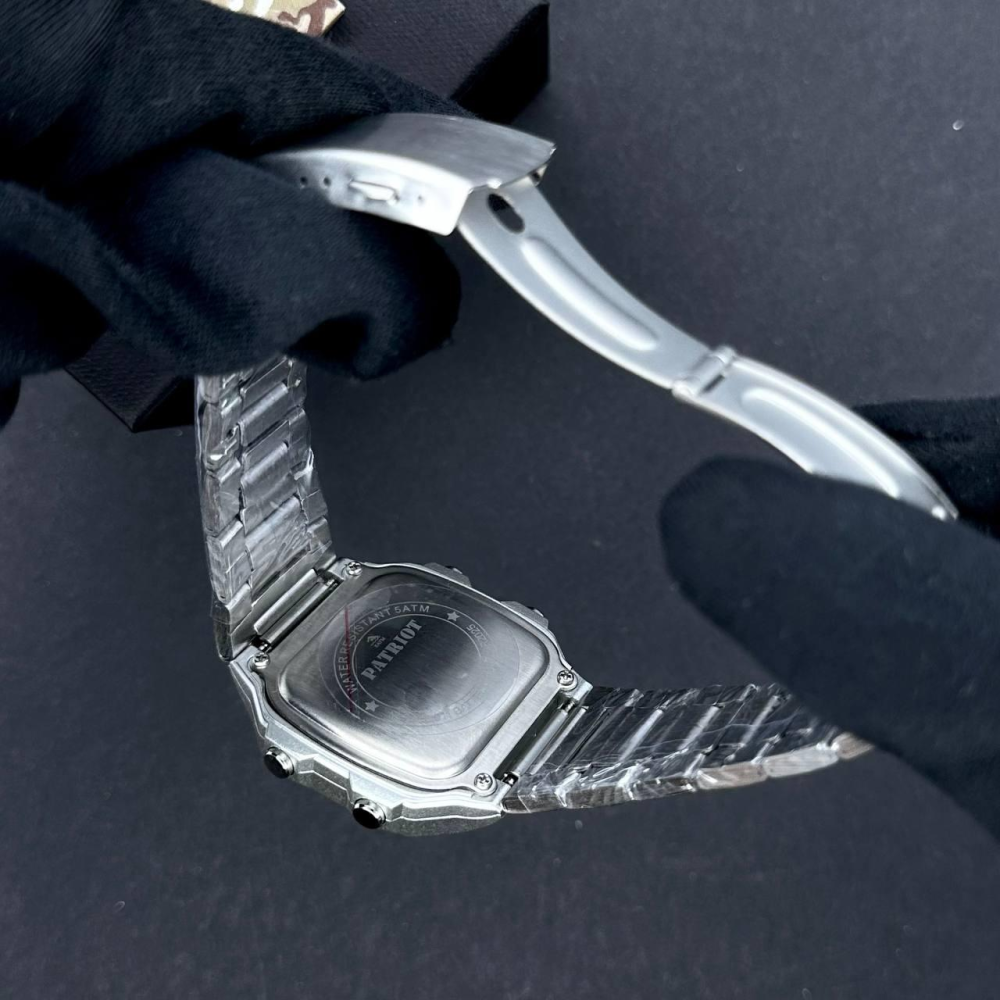 Годинник наручний Patriot 011BKDSNS ДСНС Срібло + Коробка
