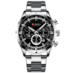 Curren 8355 Silver-Black Curren 8355 Silver-Black