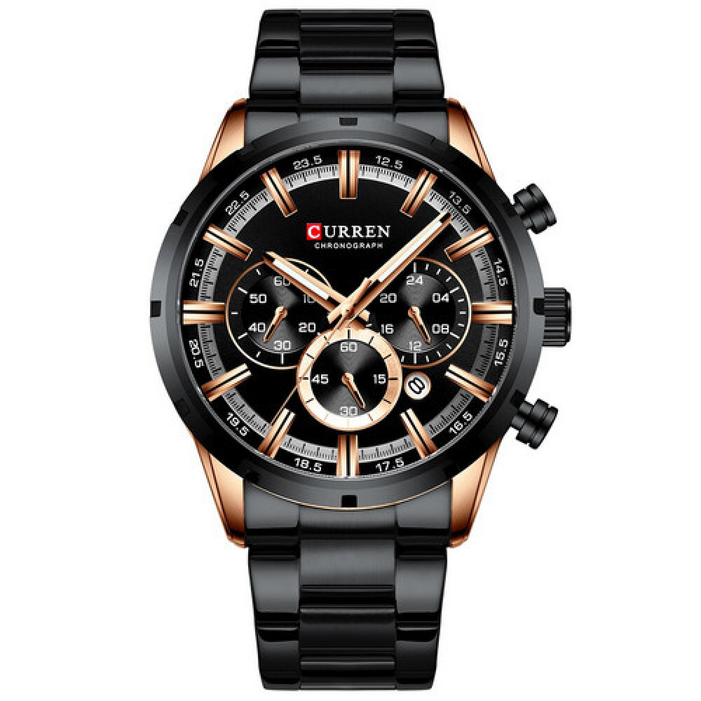 Curren 8355 Black -Cuprum