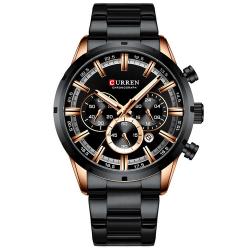 Curren 8355 Black -Cuprum Curren 8355 Black -Cuprum