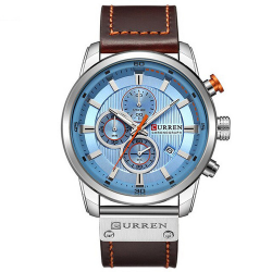 Curren 8291 Silver-Blue Curren 8291 Silver-Blue