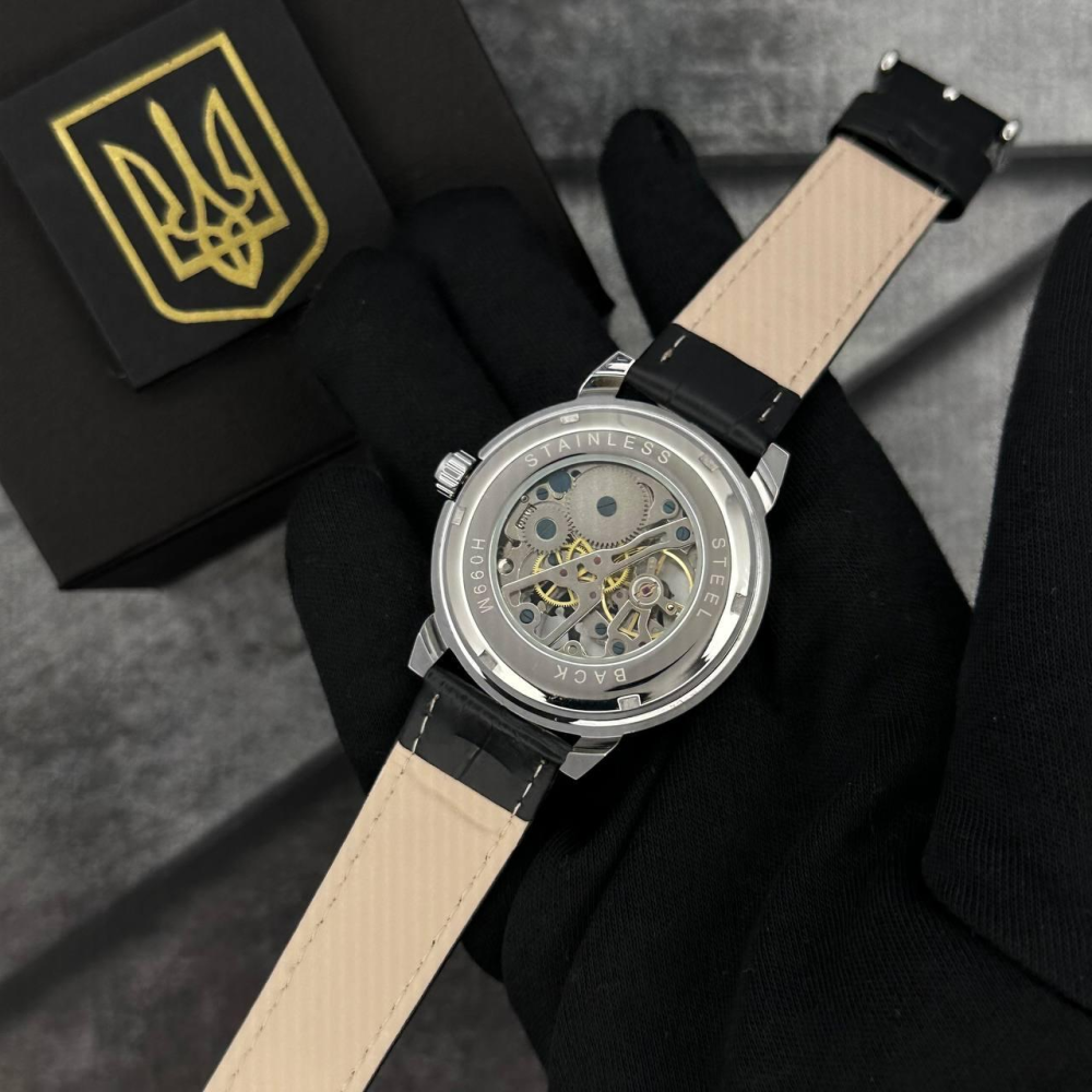Годинник наручний Patriot 022SISI Mechanic Батьківщина Silver-Silver