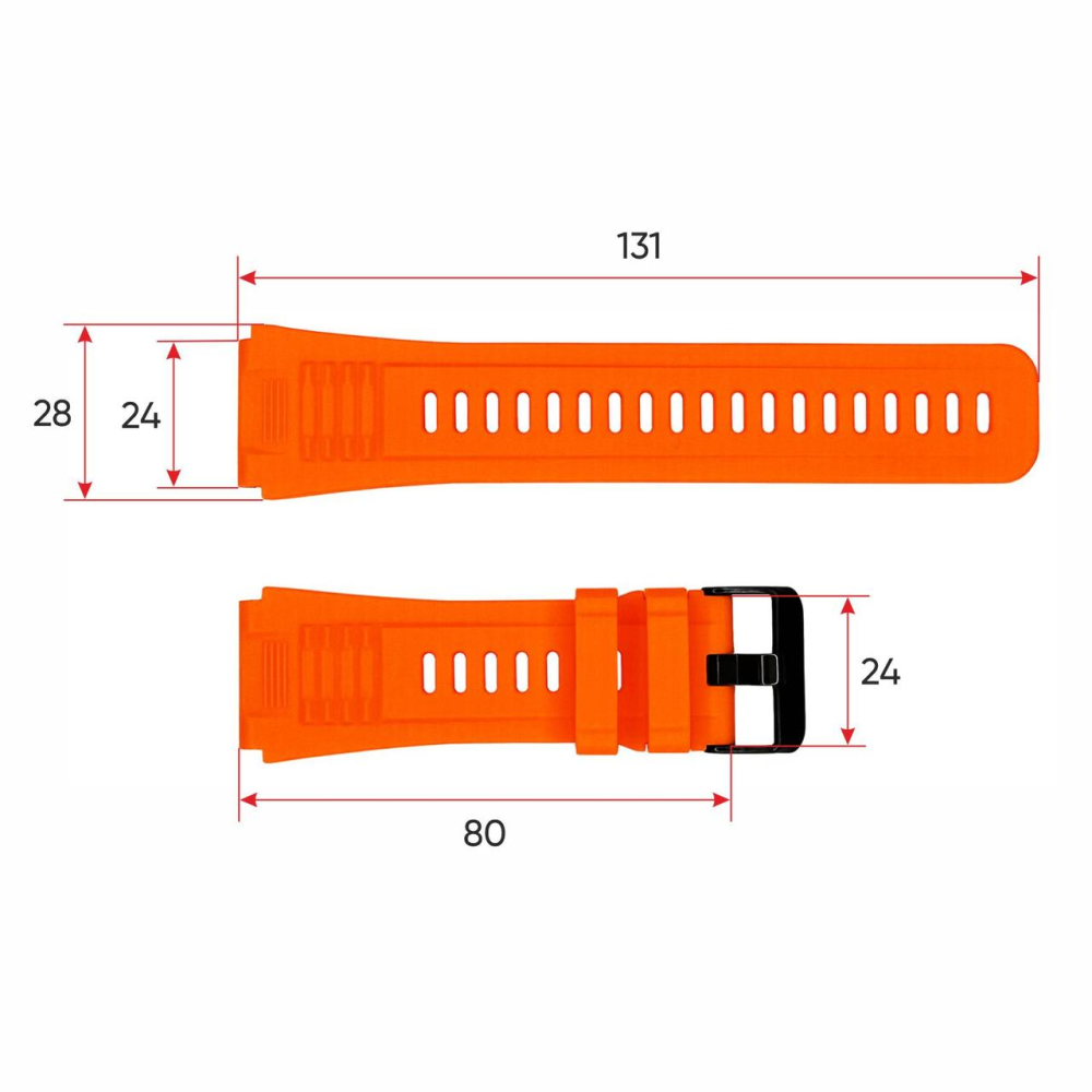 Ремінець для смарт годинника NX8 Orange