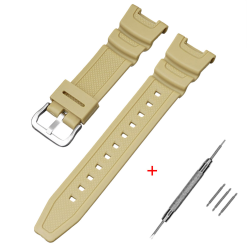 Ремінець для Casio SGW-100 Beige SI Ремінець для Casio SGW-100 Beige SI