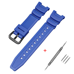 Ремінець для Casio SGW-100 Blue BK Ремінець для Casio SGW-100 Blue BK