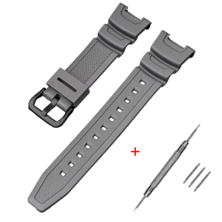 Ремінець для Casio SGW-100 Gray BK Ремінець для Casio SGW-100 Gray BK