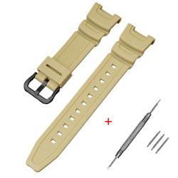 Ремінець для Casio SGW-100 Beige BK Ремінець для Casio SGW-100 Beige BK