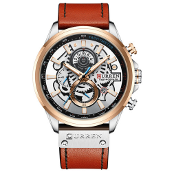 Curren 8380 Silver-Cuprum-Brown Curren 8380 Silver-Cuprum-Brown