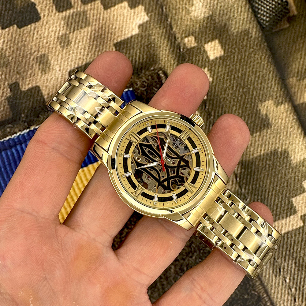 Годинник наручний Patriot 025 Sharp Gold-Gold