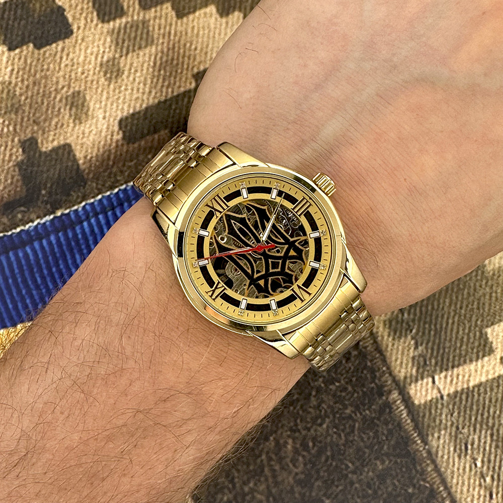 Годинник наручний Patriot 025 Sharp Gold-Gold