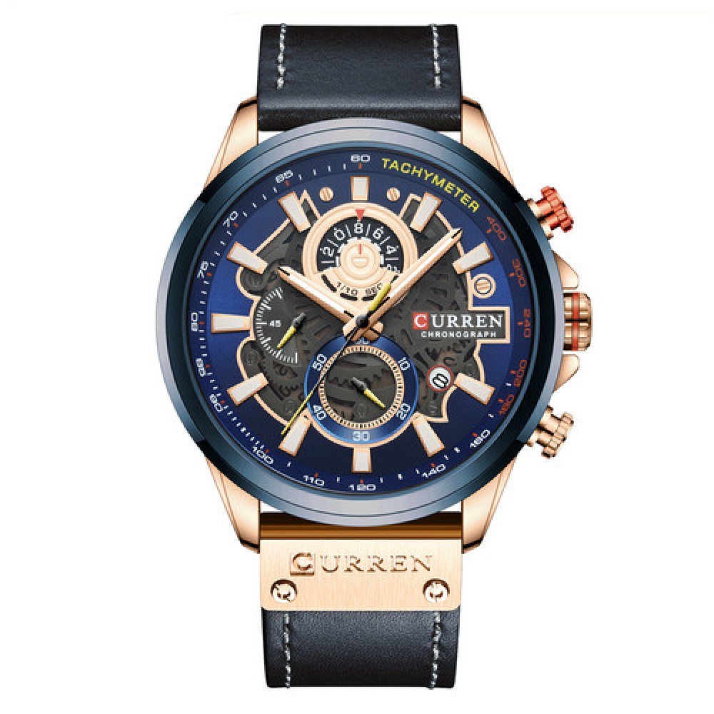 Curren 8380 Blue-Cuprum