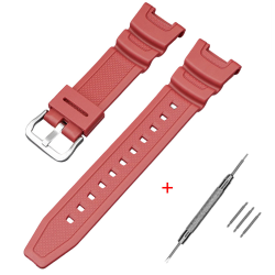 Ремінець для Casio SGW-100 Red SI Ремінець для Casio SGW-100 Red SI