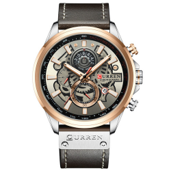 Curren 8380 Cuprum-Silver-Brown Curren 8380 Cuprum-Silver-Brown