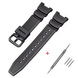 Ремінець для Casio SGW-100 Black BK Ремінець для Casio SGW-100 Black BK