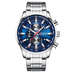 Curren 8351 Silver-Blue Curren 8351 Silver-Blue
