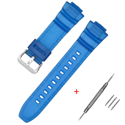 Ремінець для Casio AE-2100 Blue SI Ремінець для Casio AE-2100 Blue SI