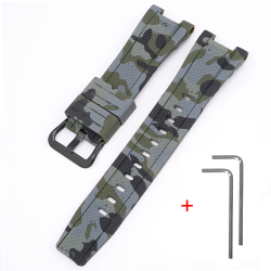 Ремінець для Casio G-Shock GST-W300 Camo Green BK