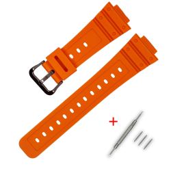 Ремінець для Casio G-Shock DW-5600 B Orange BK