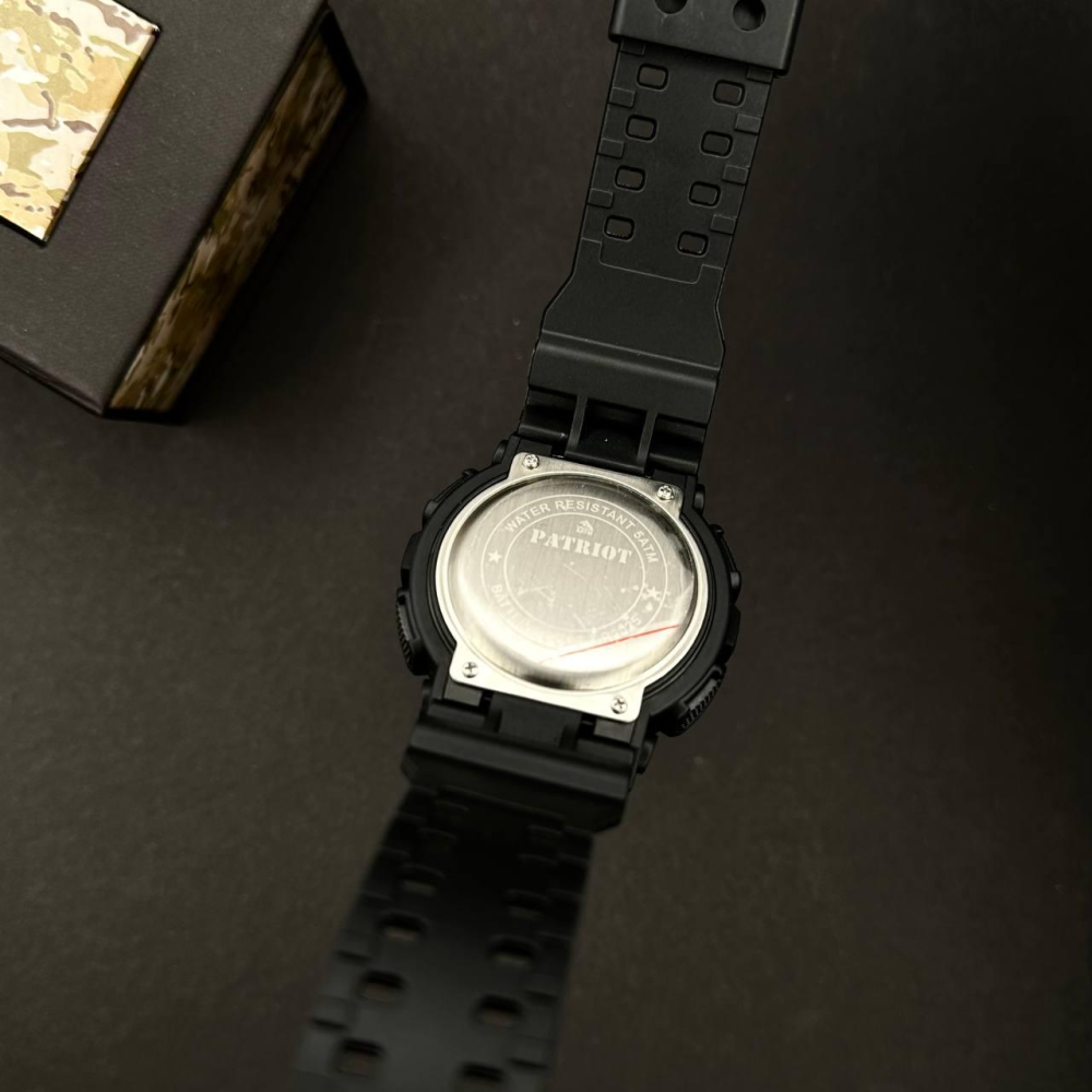 Годинник наручний Patriot 007 Black Police UA + Коробка.