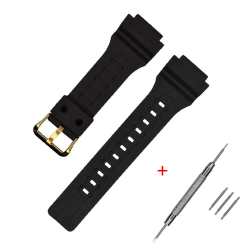 Ремінець для Casio AE-1400 Black GD Ремінець для Casio AE-1400 Black GD