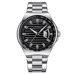 Curren 8375 Silver-Black Curren 8375 Silver-Black