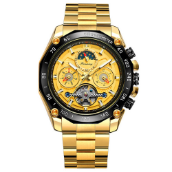 Forsining 6913 Gold-Black-Gold Forsining 6913 Gold-Black-Gold