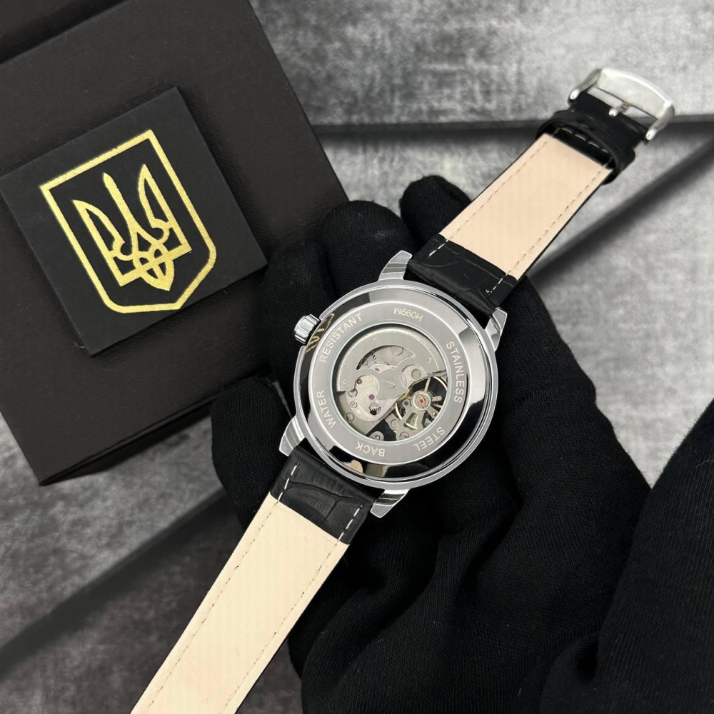 Годинник наручний Patriot 022 Silver-Black Automatics Вільний бо Українець