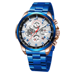 Forsining 6909 Blue-Cuprum-White Forsining 6909 Blue-Cuprum-White