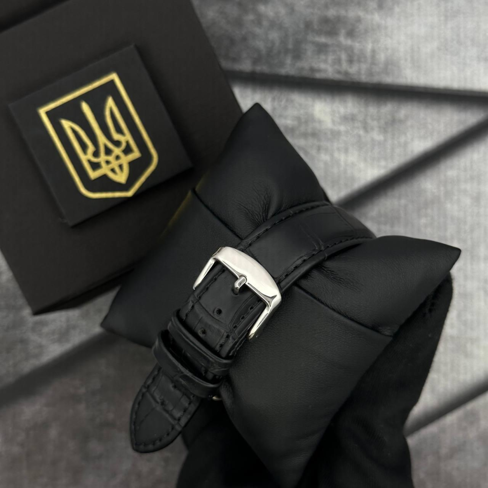 Годинник наручний Patriot 022 Silver-Black Automatics Я Українець