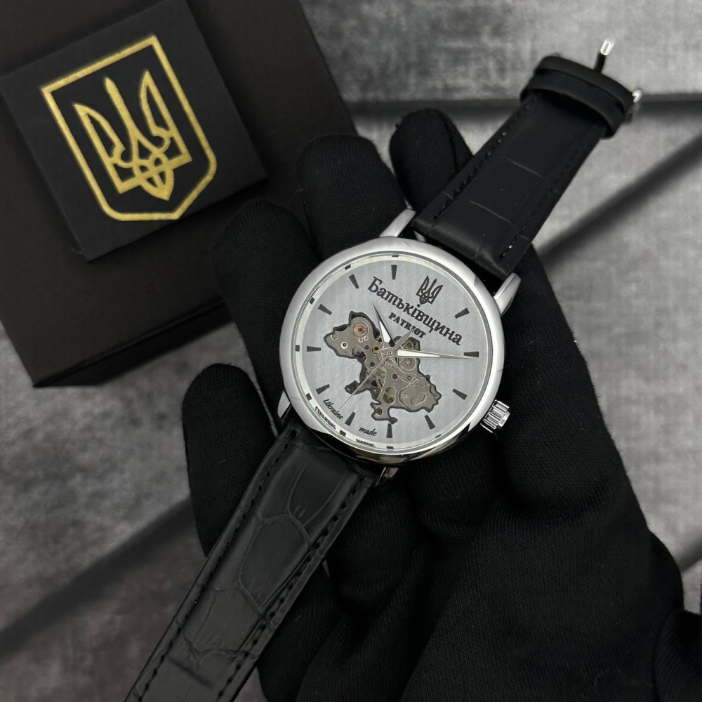 Годинник наручний Patriot 022 Automatics Батьківщина Silver-Silver