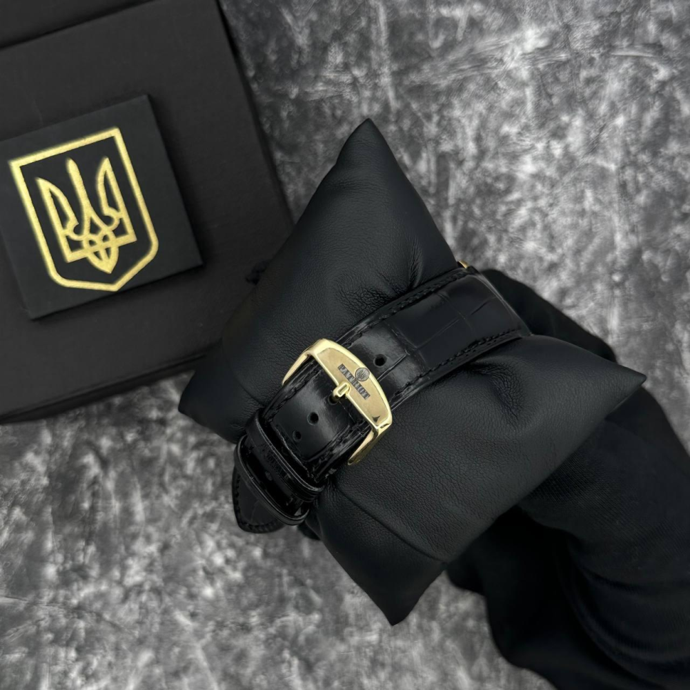 Годинник наручний Patriot 022 Gold-Black Automatics Я Українець