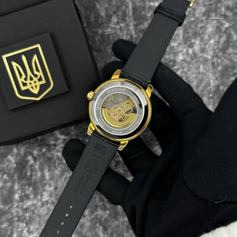Годинник наручний Patriot 022 Gold-Black Automatics Я Українець