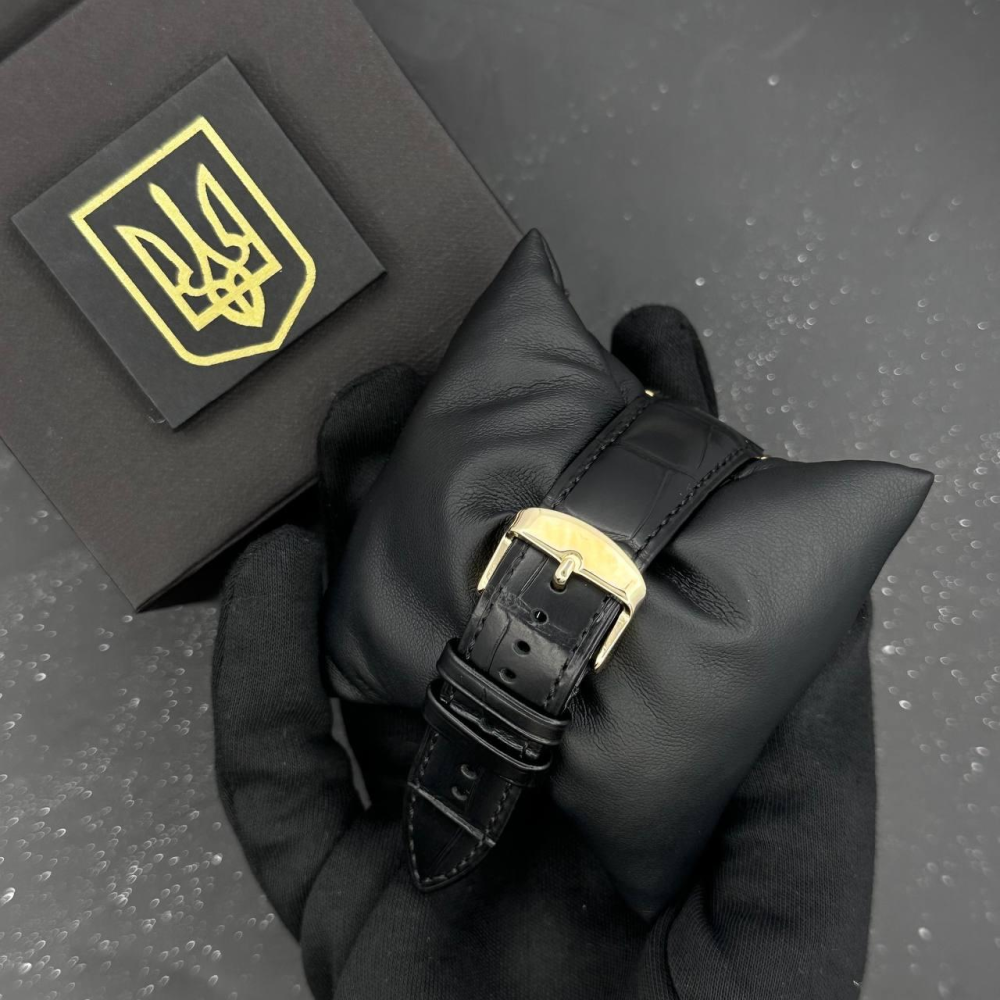 Годинник наручний Patriot 022 Automatics Не Забуду Дім Gold-Black