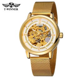 Forsining 8173 Gold-White Mesh Forsining 8173 Gold-White Mesh