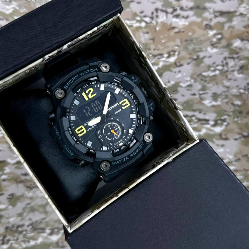 Годинник наручний Patriot 003BK Black