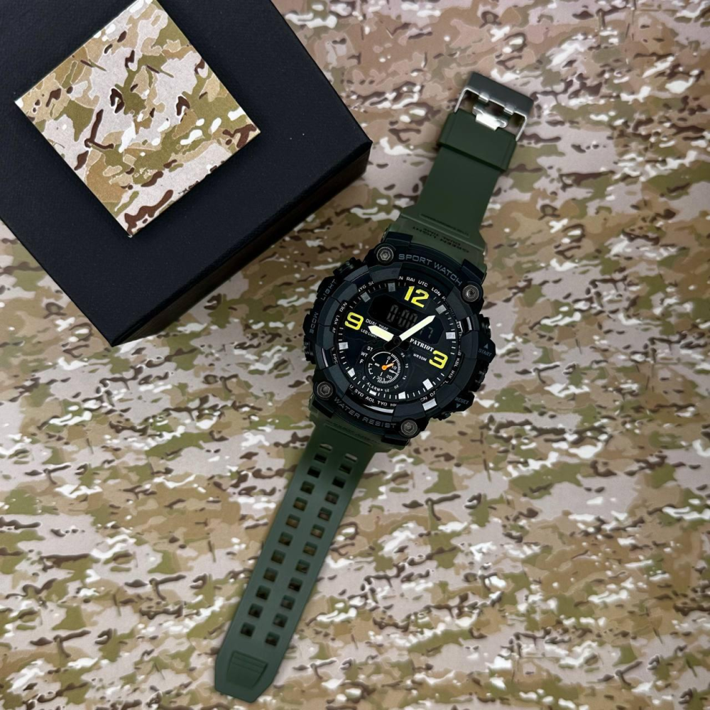 Годинник наручний Patriot 003AG Army Green