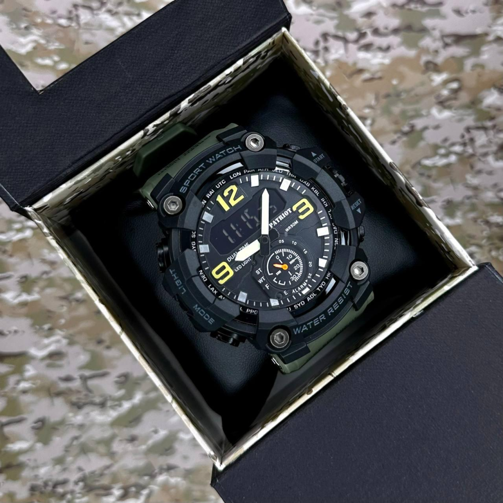 Годинник наручний Patriot 003AG Army Green