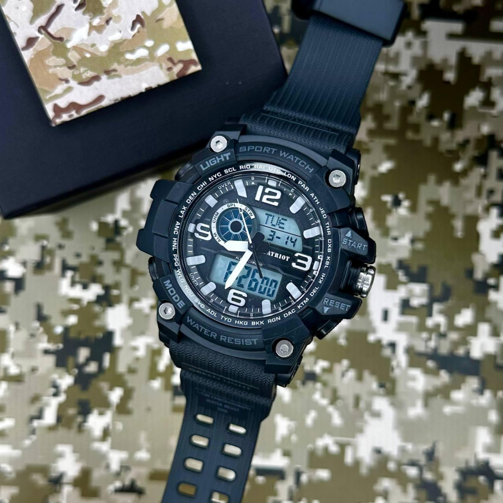 Годинник наручний Patriot 012BK Black