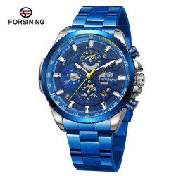 Forsining 6909 Silver-Blue Forsining 6909 Silver-Blue