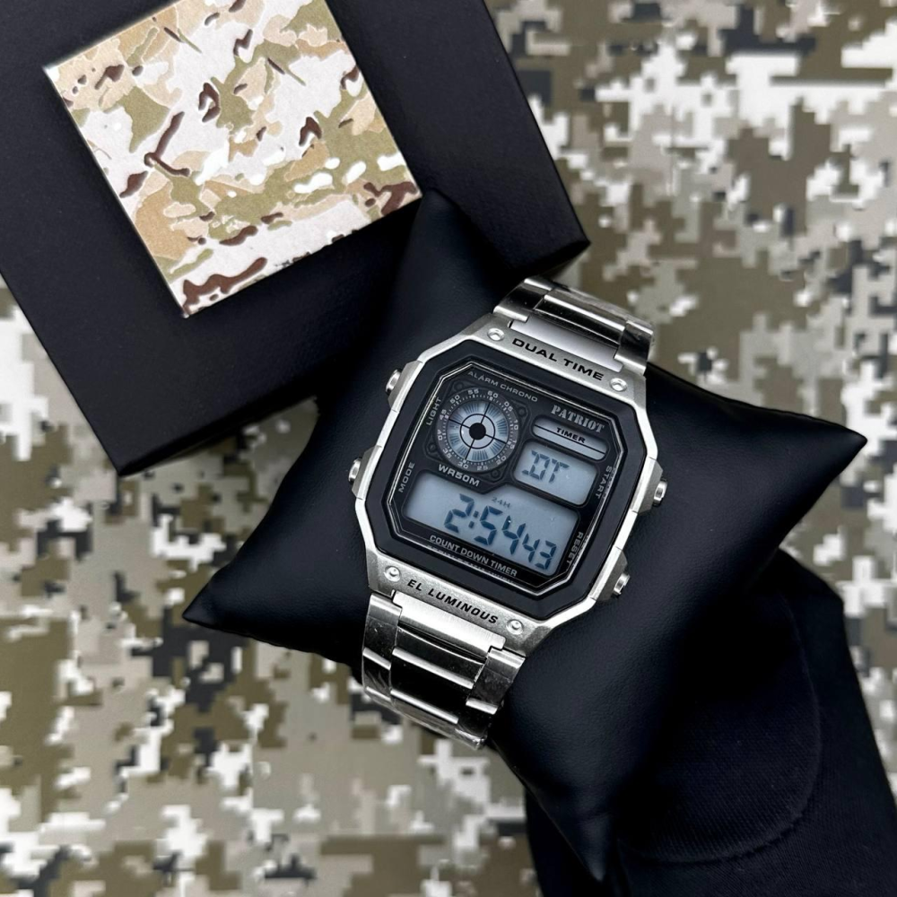 Годинник наручний Patriot 011SI Silver