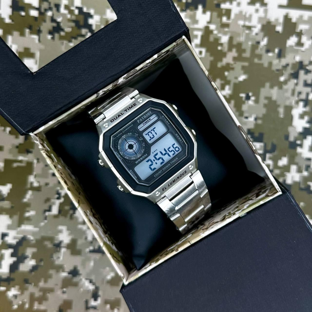 Годинник наручний Patriot 011SI Silver
