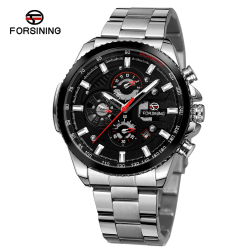Forsining 6909 Silver-Black-Black Forsining 6909 Silver-Black-Black