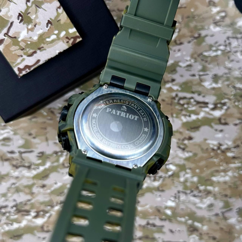 Годинник наручний Patriot 003CMGN Camo Green