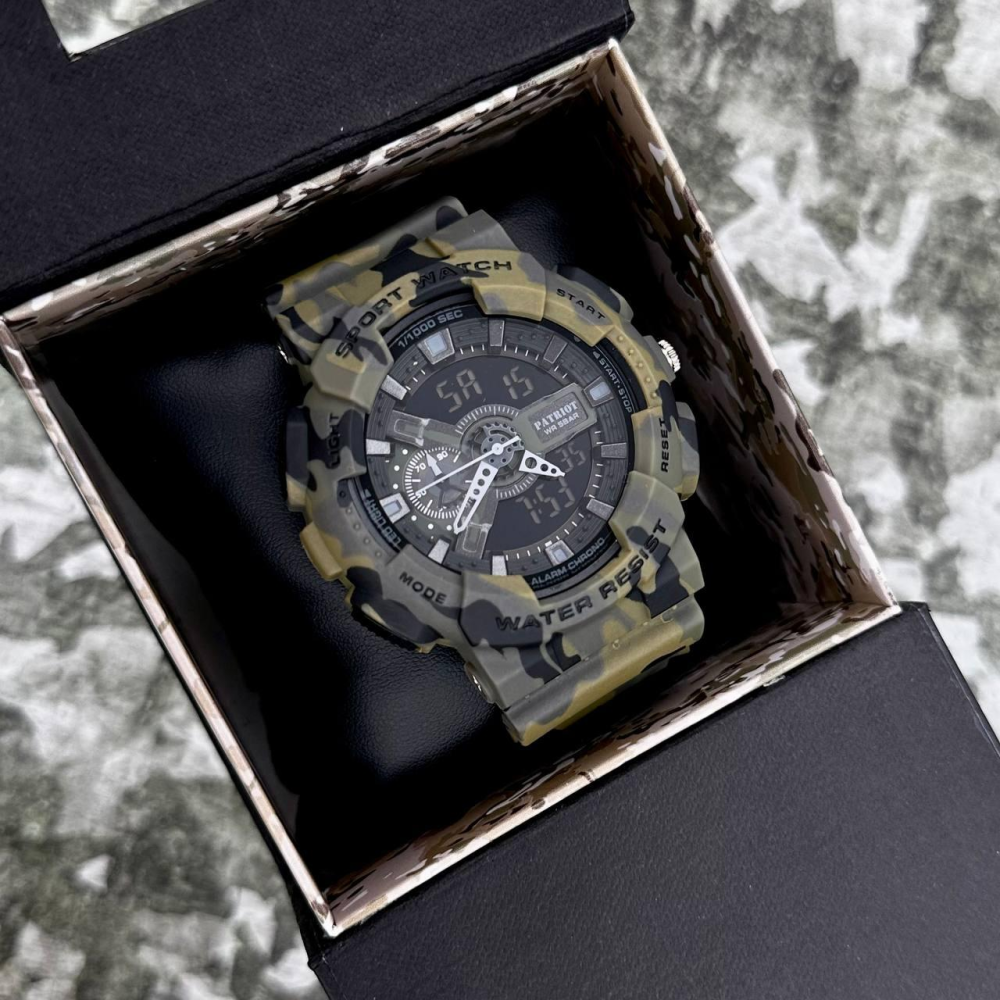 Годинник наручний Patriot 005CMGN Camo Green