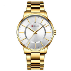 Curren 8385 Gold-White Curren 8385 Gold-White