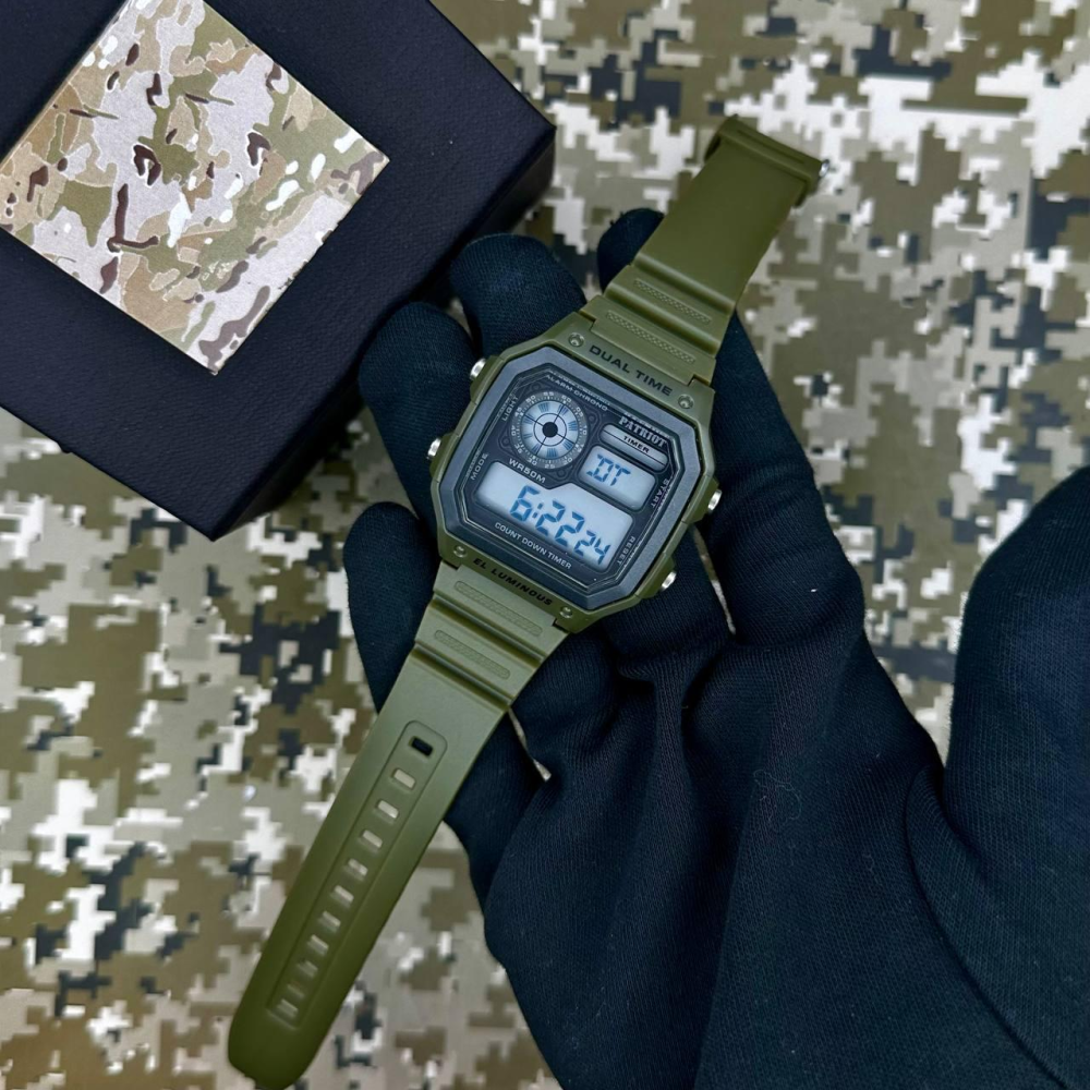Годинник наручний Patriot 010AG Army Green