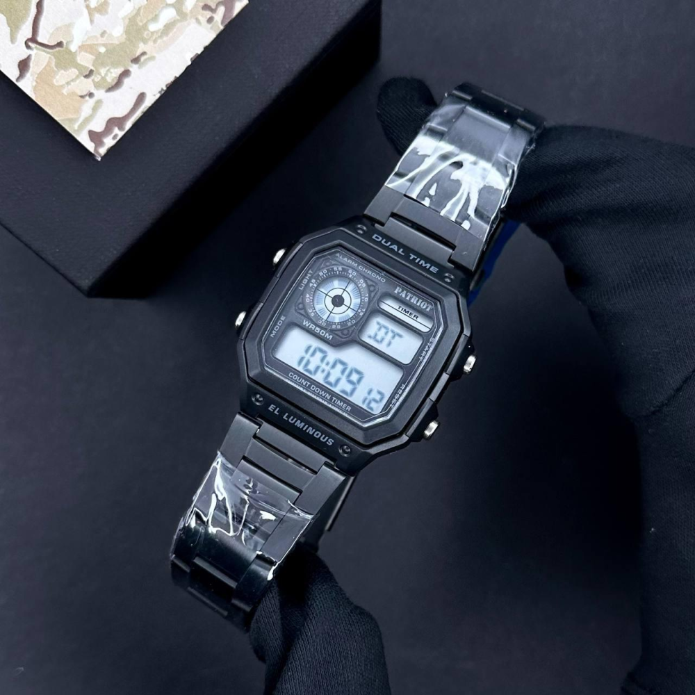 Годинник наручний Patriot 011BK Black