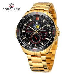Forsining 8238 Gold-Black Steel Forsining 8238 Gold-Black Steel