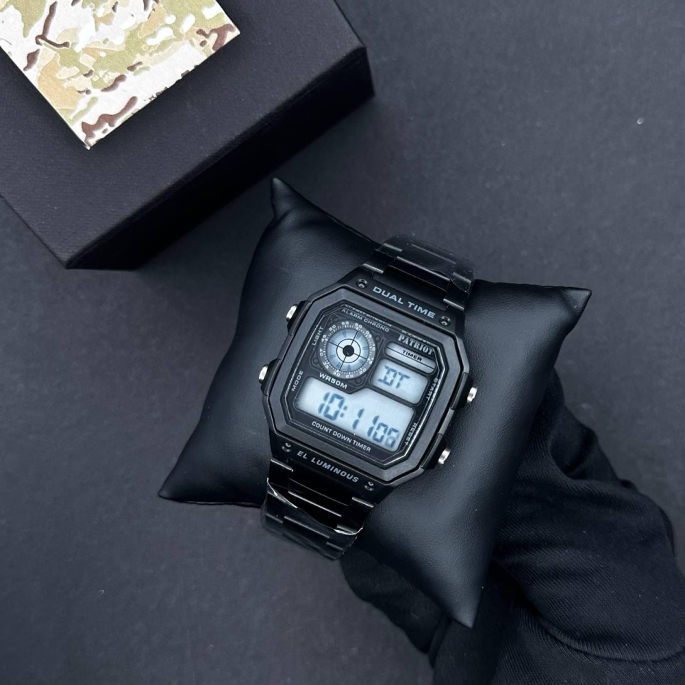 Годинник наручний Patriot 011BK Black