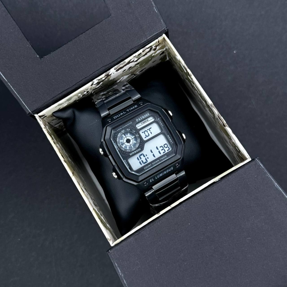 Годинник наручний Patriot 011BK Black